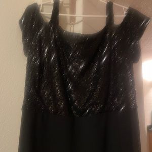 black dress